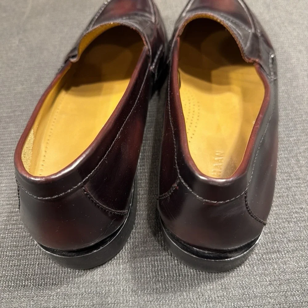 Cole Haan 03504 Pinch Penny Loafer Burgundy‎ Leather Mens 13 D UK 12 EU 48